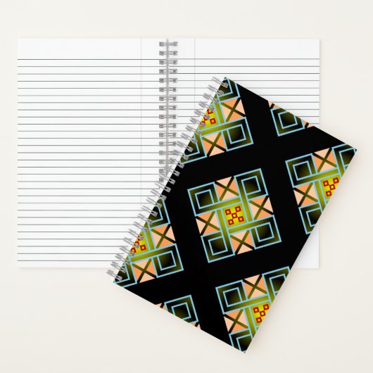 Diamond Crosses Notitieboek (Binnen)