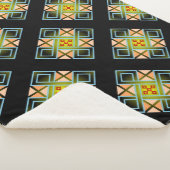 Diamond Crosses Sherpa Deken (3/4)