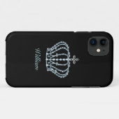 Diamond Crown  iPhone Case (Achterkant (horizontaal))