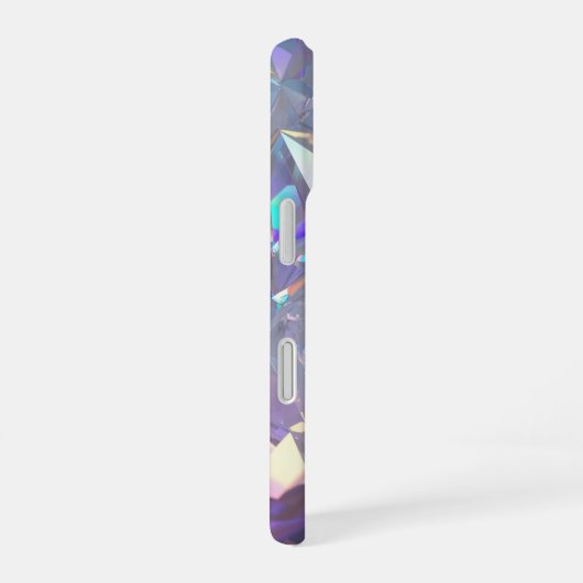 Diamond Crystal Sparkle iPhone 16 Hoesje (Rechterkant)