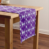 Diamond Curl Pattern Korte Tafelloper (Voorbeeld)