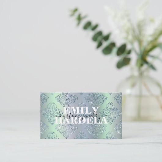 Diamond Custom Jewelry Visitekaartje (Staand voorkant)