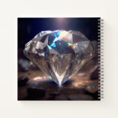 Diamond Cut Hyper Realistisch Gepersonaliseerd Notitieboek (Achterkant)