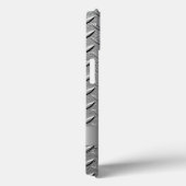Diamond Cut Metal Plate Case-Mate iPhone Case (Achterkant / Rechts)