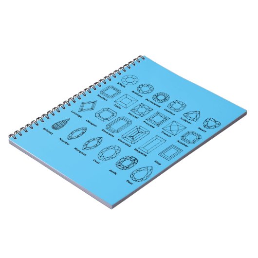 Diamond Cuts Notitieboek (Linkerzijde)