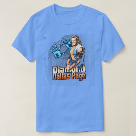 Diamond Dallas Page Retro T-shirt (Design voorkant)