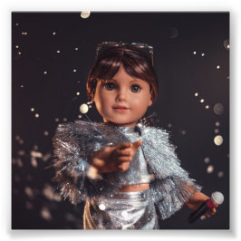 Diamond Dancing Queen Foto Afdruk