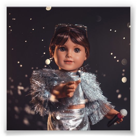 Diamond Dancing Queen Foto Afdruk (Voorkant)