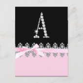 Diamond Delilah Initiaal:A Briefkaart (Voorkant)