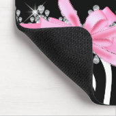 Diamond Delilah Zebra (roze) Muismat (Hoek)