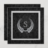 Diamond Design on Damask Kaart (Voorkant / Achterkant)