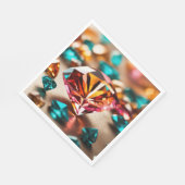 "Diamond Design Paper Napkins" Servet (Hoek)