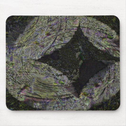 Diamond, digitaal abstract muismat (Voorkant)