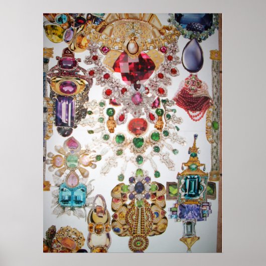 Diamond District Psychedelic Poster (Voorkant)