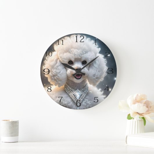 Diamond Diva: de glamoureuze poedel in sprankeling Grote Klok (Huis)