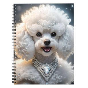 Diamond Diva: de glamoureuze poedel in sprankeling Notitieboek