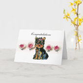 "Diamond Diva Poo Kaarten" Kaart (Gele Bloem)