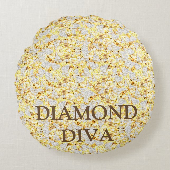 DIAMOND DIVA ROND KUSSEN (Voorkant)
