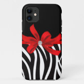Diamond Diva (rood) Case-Mate iPhone Case (Achterkant)