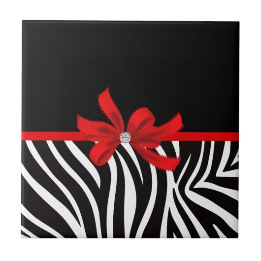 Diamond Diva (rood) Tegeltje (Voorkant)