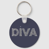 Diamond Diva Sleutelhanger (Voorkant)
