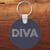 Diamond Diva Sleutelhanger (Voorkant)