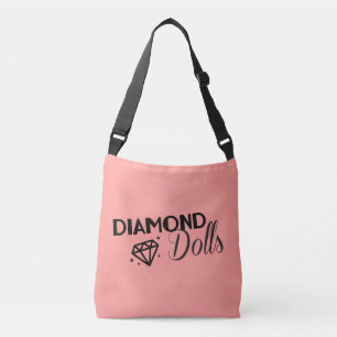 Diamond Dolls Cross Body Bag Crossbody Tas