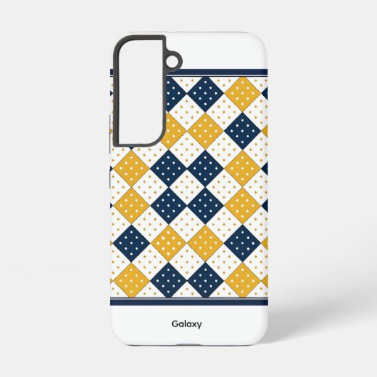 Diamond Dot Galaxy S22 Hoesje Samsung Galaxy Hoesje (Achterkant)