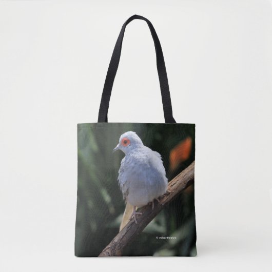 Diamond Dove in de Spotlight Tote Bag (Voorkant)