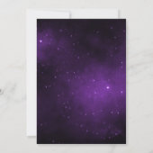 Diamond Dress & Bokeh String Lights Quinceanera Kaart (Achterkant)