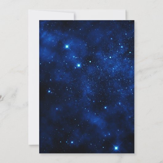 Diamond Dress & Bokeh String Lights Sweet 16 Kaart (Achterkant)