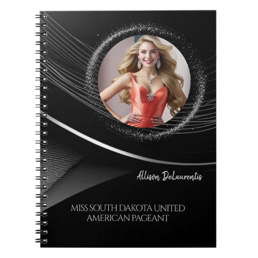 Diamond Dust Pageant Oefenschrift Notitieboek (Voorkant)