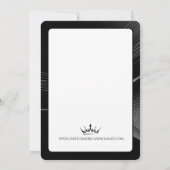 Diamond Dust Premium Pageant Promo Card Kaart (Achterkant)