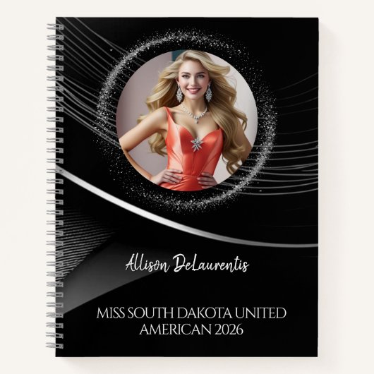 Diamond Dust Ultimate Pageant Checklist Notebook Notitieboek (Voorkant)