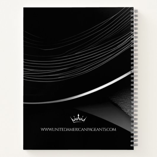 Diamond Dust Ultimate Pageant Checklist Notebook Notitieboek (Achterkant)