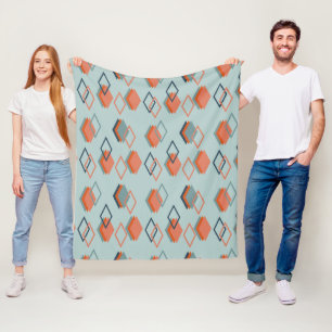 Diamond Echoes Fleece Deken