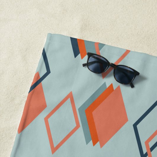 Diamond Echoes Strandlaken (In situ)