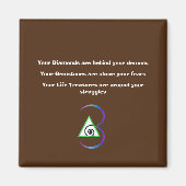 Diamond, edelstenen, reddingsschilfers, magneet (Voorkant)