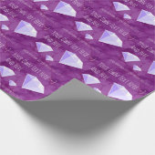 Diamond Edelstenen Sieraden Gift Cadeaupapier (Hoek)