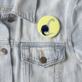 Diamond en Emerald Dinosaur Ronde Button 5,7 Cm (In situ)