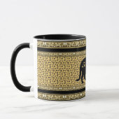 Diamond en Leopard met Mok van naam (Links)