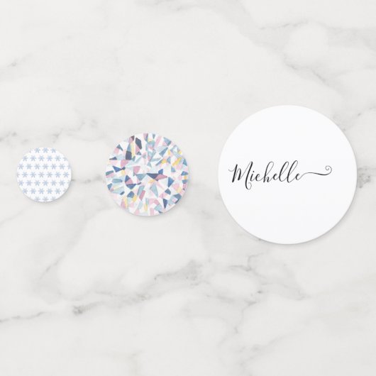 Diamond en Pearl Confetti (Voorkanten)