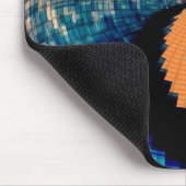 Diamond en Pyramid Petal Pattern V6 Muismat (Hoek)