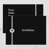 Diamond en smarald kaart (Voorkant / Achterkant)