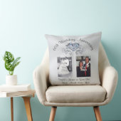 Diamond en uw foto's 60e Jubileum Cadeaus Kussen (Stoel)