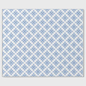 Diamond Endless Knot Hue in Blue Cadeaupapier (Vlak)