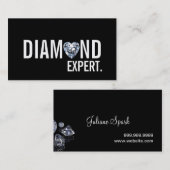 Diamond Expert Jewelry Gold Silver Visitekaartje (Voorkant / Achterkant)