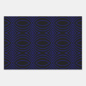 Diamond Eyes Modern Pop Art Abstract Inpakpapier Vel (Voorkant)