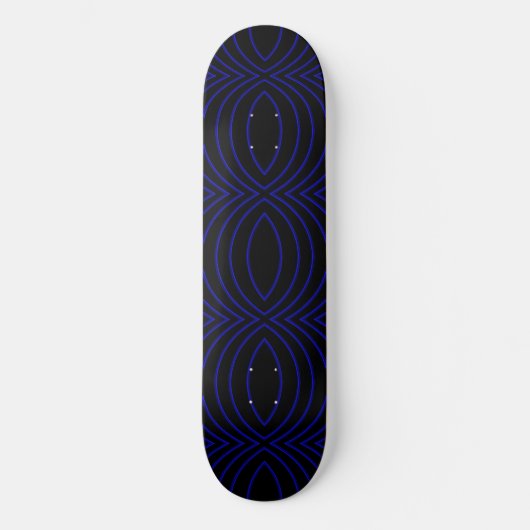 Diamond Eyes Modern Pop Art Abstract Persoonlijk Skateboard (Voorkant)