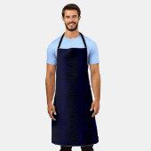 Diamond Eyes Modern Pop Art Abstract Schort (Gedragen)